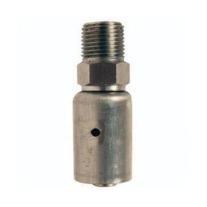 Dixon® R12P1370 Holedall® Uni-Range Coupling, 3/4 in ID x 1-13/64 to 1-22/64 in OD Nominal, MNPT, Stainless Steel, Domestic