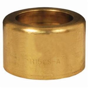 Dixon® R15AAS-A 520-H Ferrule, 1-1/2 in ID x 1-58/64 to 1-62/64 in OD Nominal, Hose, 1-7/16 in L, Brass, Domestic