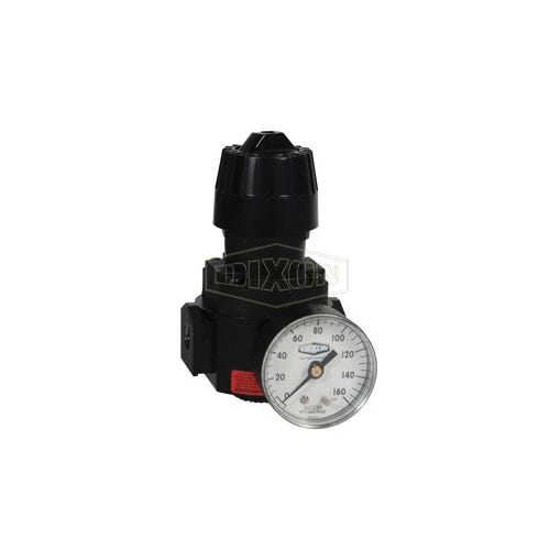 Wilkerson® by Dixon® R16-02RG Self-Relieving Standard Compact Regulator with GC230 Gauge, 1/4 in NPT/BSPP-G