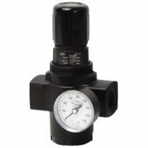 Norgren® by Dixon® R17-800RG High Flow Jumbo Relieving Regulator with GC230 Gauge, 1 in PTF, 480 scfm Flow Rate, 5 to 125 psi Pressure