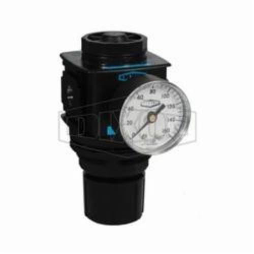 Wilkerson® by Dixon® R28-03RG Self-Relieving Standard Regulator with GC230 Gauge, 3/8 in NPT/BSPP-G, 162 scfm