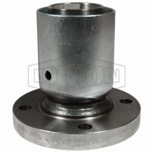 Dixon® R48P1SOR15 Holedall® External Swage Fixed Flange, 3 in ID x 3-30/64 to 3-40/64 in OD, 316 Stainless Steel, Domestic