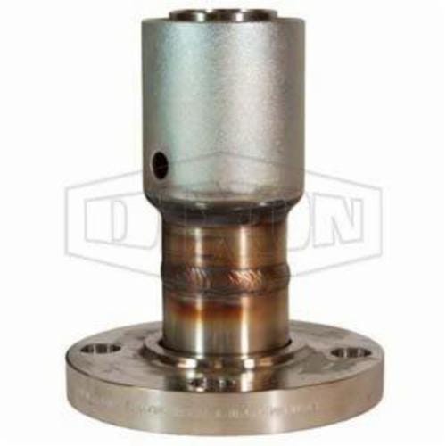 Dixon® R64P2LJR15 Holedall® External Swage Floating Flange, 4 in ID x 4-45/64 to 4-52/64 in OD, 316 Stainless Steel, Domestic