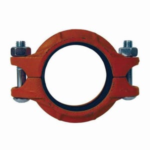 Dixon® R73BU 5-Style Lightweight Rigid Coupling with Buna-N Seal Gasket, 3 in Nominal, Grooved End Style, Ductile Iron