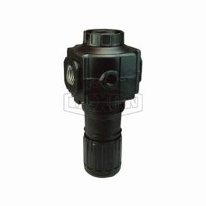 Norgren® by Dixon® Excelon® R74G-3R 1 Series Relieving Standard Regulator without Gauge, 3/8 in PTF, 208 scfm Flow Rate, 5 to 150 psi Pressure