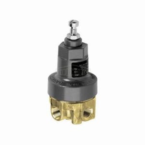 Norgren® by Dixon® R83-200R 1 Series Relieving Cylinder Gas Regulator without Gauge, 1/4 in PTF, 10 scfm Flow Rate, 5 to 125 psi Pressure