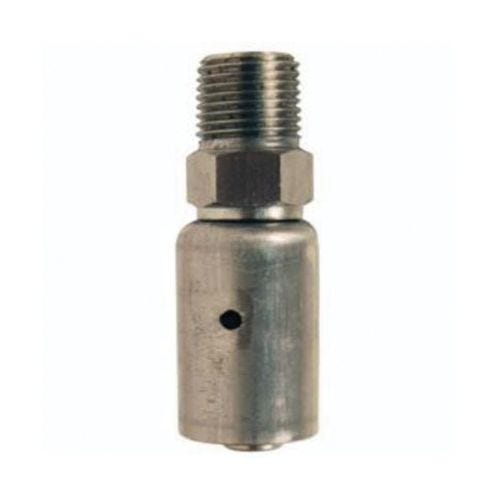 Dixon® R8P2SS Holedall® Uni-Range Coupling, 1/2 in ID x 58/64 to 62/64 in OD Nominal, MNPT, Stainless Steel, Domestic
