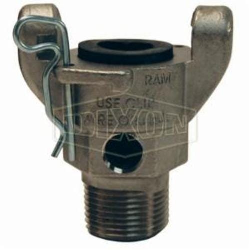 Dixon® RAM7T Air King™ Hose End with Gauge Port, 3/4 in, 316 Stainless Steel, Domestic
