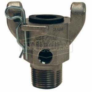 Dixon® RAM7T Air King™ Hose End with Gauge Port, 3/4 in, 316 Stainless Steel, Domestic