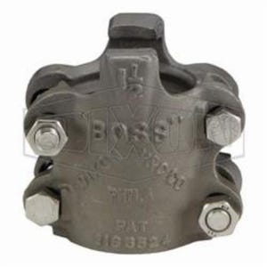 Dixon® RB24 Boss™ 4-Bolt Clamp, 2-24/64 to 2-36/64 in Nominal, Stainless Steel Band, Domestic