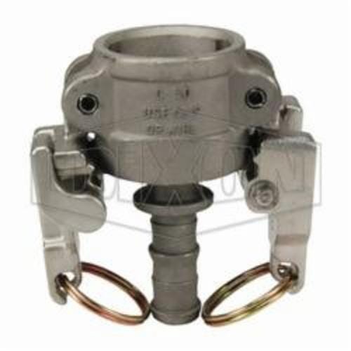 Dixon® RC050EZ EZ Boss-Lock™ Type-C Cam and Groove Reducing Coupler, 3/4 x 1/2 in Nominal, Female Coupler x Hose Shank End Style