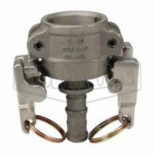 Dixon® RC050EZ EZ Boss-Lock™ Type-C Cam and Groove Reducing Coupler, 3/4 x 1/2 in Nominal, Female Coupler x Hose Shank End Style