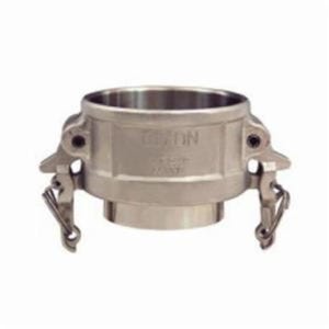 Dixon® RC150BT Boss-Lock™ Type RC Cam & Groove Coupler, 1-1/2 in Nominal, Female Coupler x Butt Weld To Tube End Style, 316 Stainless Steel, Domestic