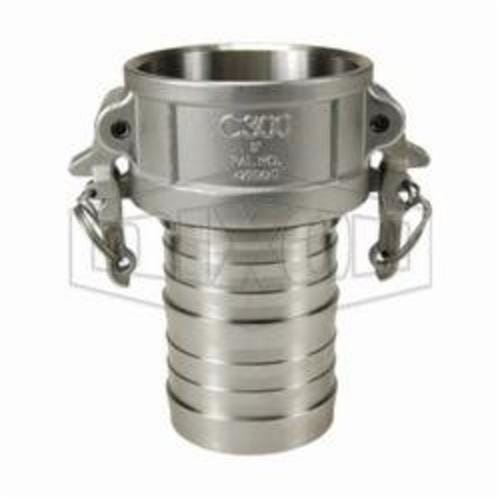 Dixon® RC300BL Boss-Lock™ Type-C Cam and Groove Coupler, 3 in Nominal, Female Coupler x Hose Shank End Style, 316 Stainless Steel, Domestic