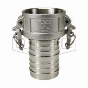 Dixon® RC300BL Boss-Lock™ Type-C Cam and Groove Coupler, 3 in Nominal, Female Coupler x Hose Shank End Style, 316 Stainless Steel, Domestic