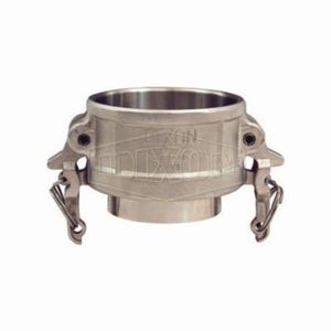 Dixon® RC300BT Boss-Lock™ Cam and Groove Coupler, 3 in Nominal, Coupler x Butt Weld End Style, 316 Stainless Steel, Domestic