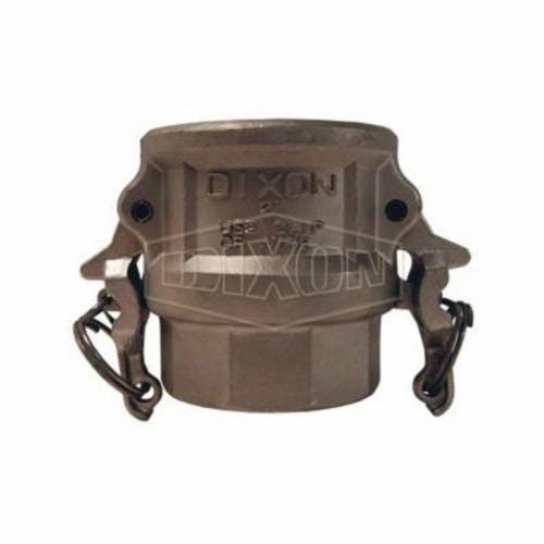Dixon® RD050BL Boss-Lock™ Type D Cam and Groove Coupler, 3/4 x 1/2 in Nominal, Female Coupler x FNPT End Style, 316 Stainless Steel, Domestic