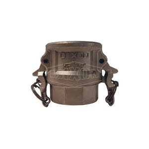Dixon® RD100BL Boss-Lock™ Type D Cam and Groove Coupler, 1 in Nominal, Female Coupler x FNPT End Style, 316 Stainless Steel
