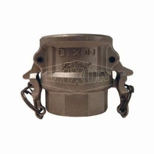 Dixon® RD400BL Boss-Lock™ Type D Cam and Groove Coupler, 4 in Nominal, Female Coupler x FNPT End Style, 316 Stainless Steel, Domestic
