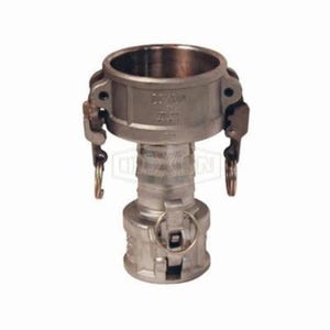 Dixon® RDD2030EZ Boss-Lock™ Cam and Groove Spool Coupler, 2 x 3 in Nominal, Coupler End Style, 316 Stainless Steel, Domestic