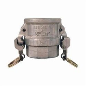 Dixon® RDWSP200EZ EZ Boss-Lock™ Cam and Groove Coupler, 2 in Nominal, Socket Weld x SCH 40 Pipe End Style, 316 Stainless Steel, Domestic