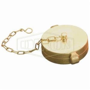 Dixon® RFC250F Rocker Lug Cap, 2-1/2 in, Female NST (NH), Brass, Domestic
