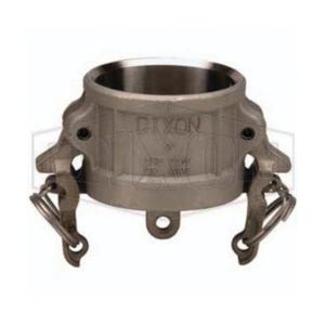 Dixon® RH400BL Boss-Lock™ Type H Cam and Groove Dust Cap, 4 in, 316 Stainless Steel, Domestic
