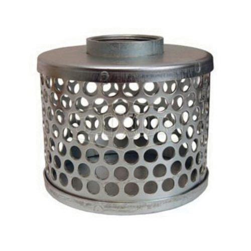 Dixon® RHS40 Standard Round Hole Suction Strainer, 4 in Nominal, Steel