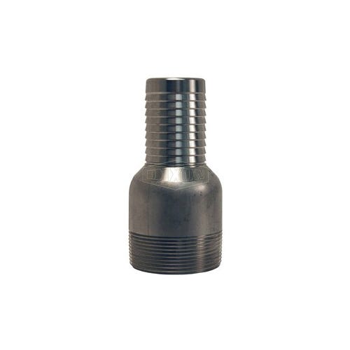 Dixon® RST0510 King™ Combination Nipple, 1 x 3/4 in x 3-5/8 in L, MNPT x Hose, 316 Stainless Steel