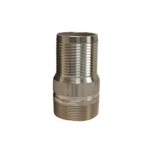 Dixon® RST60 King™ Combination Nipple, 6 in x 11 in L Hose x MNPT, 316 Stainless Steel