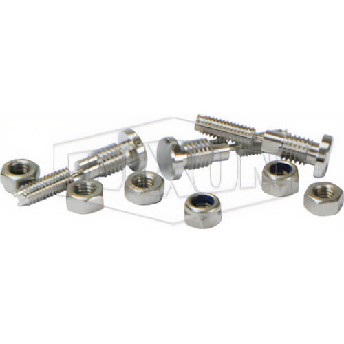 Dixon® S-N5D-44-24 SS Bolt Kit For Alum SBC400 Breakaway, 4 in