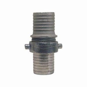 Dixon® S123 King™ Short Shank Suction Coupling with Plated Iron Nut, 4 in Nominal, NPSM End Style