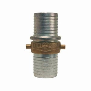 Dixon® SB183 King™ Short Shank Suction Coupling with Brass Nut, 6 in Nominal, NPSM End Style, Domestic