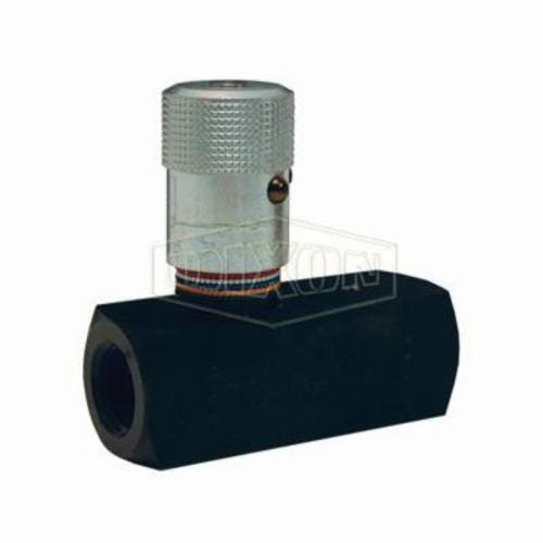 Dixon® SFC400 F Series Flow Control Valve, 1/4 in FNPT Nominal, 5000 psi Pressure, Steel Body