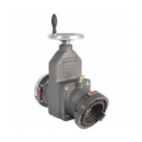 Dixon® SGV30-540 High Strength Large dia Gate Valve with Air Bleeder, 5 x 4 in, Storz, 356-T6 Aluminum Alloy Body
