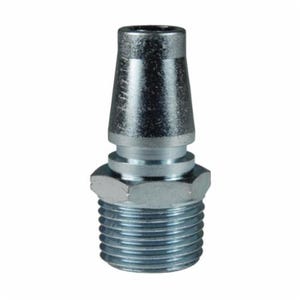 Dixon® SHD2M2 SHD Interchange Schrader Twist-Lock Plug, 1/4-18 x 1/4 in Nominal, MNPT, 500 psi Pressure, Steel