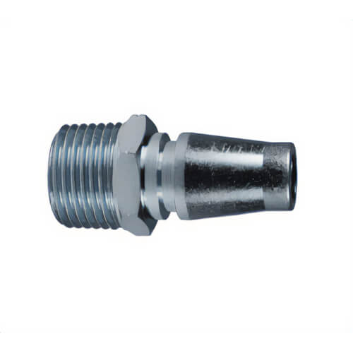Dixon® SHD4M4 Schrader Plug, 1/2 M-NPTF Steel, 1/2 in