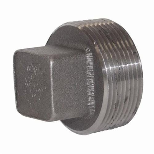 Dixon® SHP200FS Square Head Plug, 2 in Nominal, MNPT End Style, 3000 lb, Forged Steel