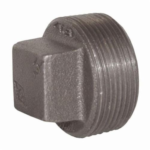 Dixon® SHP125 Square Head Plug, 1-1/4 in Nominal, MNPT End Style, Iron