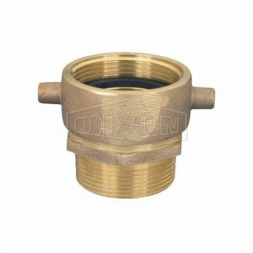 Dixon® The Right Connection SM200S Pin Lug Adapter, 2 in Nominal, FNPSH x MNPT End Style, Cast Brass, Domestic