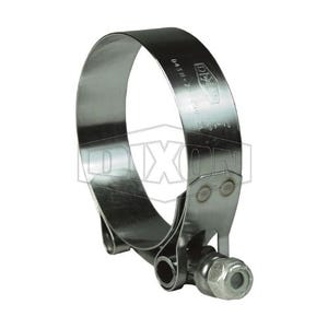 Dixon® STBC350 T-Bolt Clamp, 3.25 to 3.56 in Nominal, 0.025 in Thick, 300 Stainless Steel