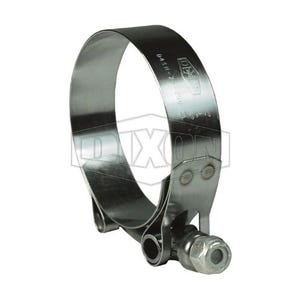 Dixon® STBC800 T-Bolt Clamp, 7.75 to 8.06 in Nominal, 0.025 in Thick, 300 Stainless Steel