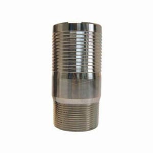 Dixon® STC3530 Jump Size King™ Combination Nipple, 2-1/2 x 3 in x 5-13/16 in L NPT x Hose Shank, Carbon Steel, Zinc Plated, Domestic