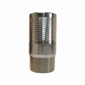Dixon® STC3540 Jump Size King™ Combination Nipple, 4 x 3 in x 7-5/8 in L NPT x Hose Shank, Carbon Steel, Zinc Plated, Domestic