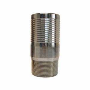 Dixon® STC4035 Jump Size King™ Combination Nipple, 3 x 4 in x 7-1/4 in L NPT x Hose Shank, Carbon Steel, Zinc Plated, Domestic