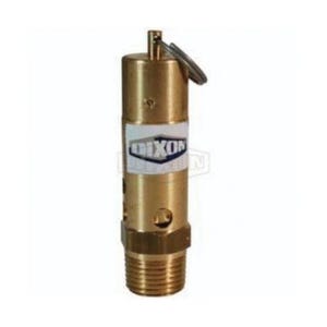 Dixon® SV175HD Heavy Duty Safety Pop-Off Valve, 1/2 in, MNPT, 346 scfm, Brass Body
