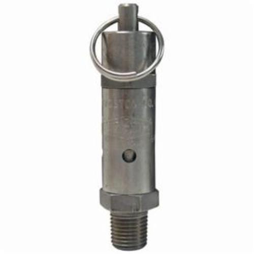 Dixon® SV30SS Standard Safety Pop-Off Valve, 1/4 in, MNPT, 35 scfm, Stainless Steel Body