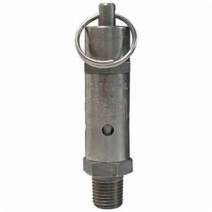 Dixon® SV30SS Standard Safety Pop-Off Valve, 1/4 in, MNPT, 35 scfm, Stainless Steel Body