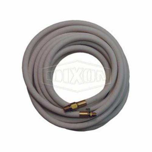 Dixon® SWDSHOSE50 Hot Water Washdown Hose, 5/8 in, 50 ft L, 250 psi, Chlorobutyl, Domestic