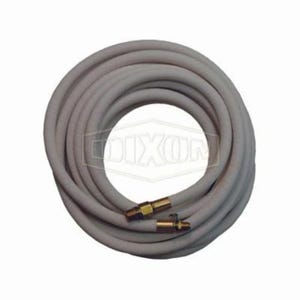 Dixon® SWDSHOSE50 Hot Water Washdown Hose, 5/8 in, 50 ft L, 250 psi, Chlorobutyl, Domestic